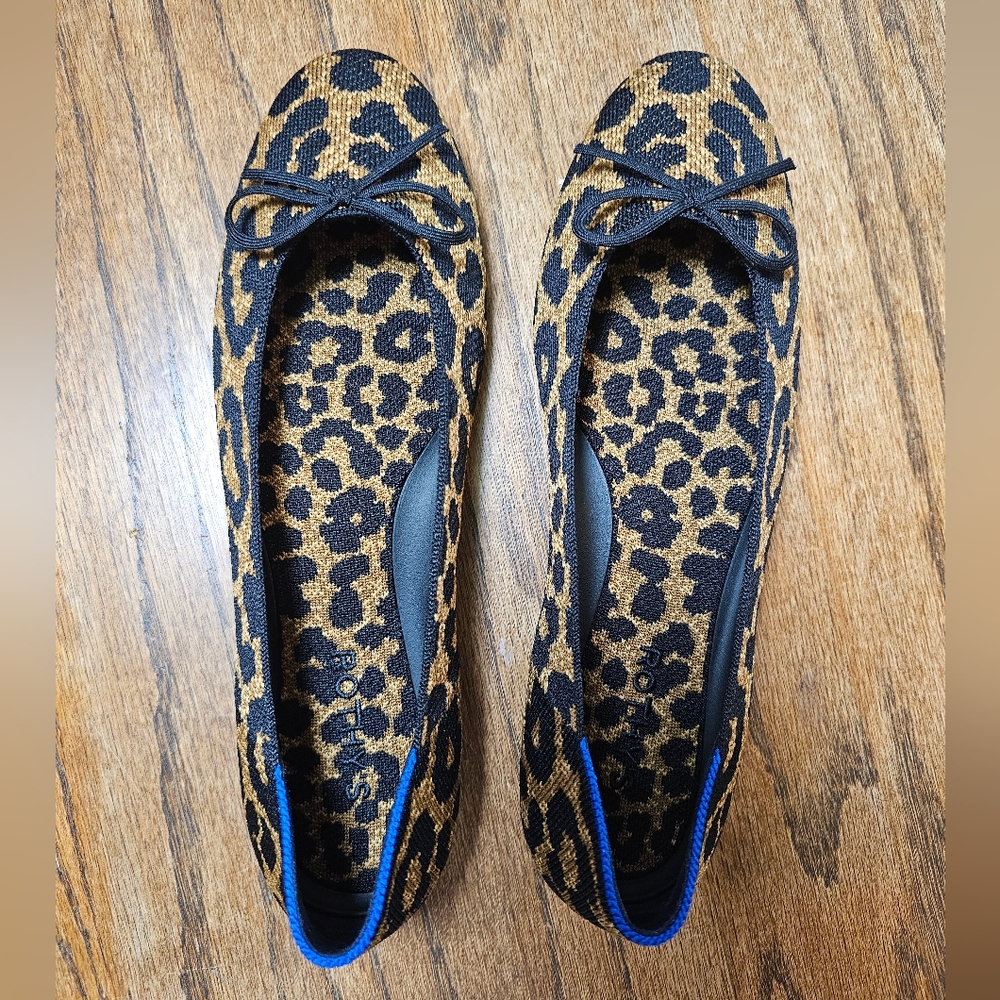 Rothy's Classic Leopard Ballet Flat